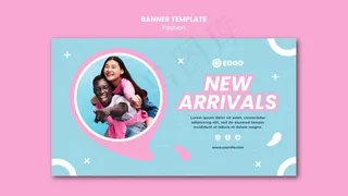 时装店横幅banner