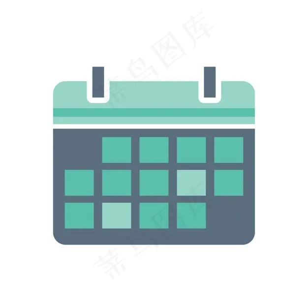 日历图标图示eps,ai矢量模版下载