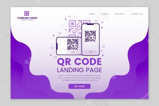 二维码网页模板