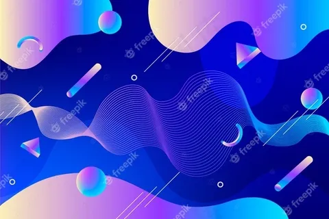 抽象几何图形背景