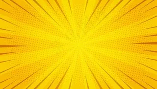 抽象黄色漫画变焦