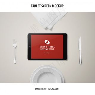 平板电脑屏幕模型样机