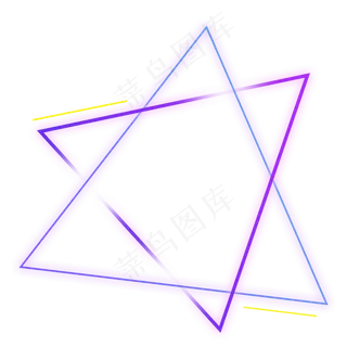 电商风科技感边框,免抠元素