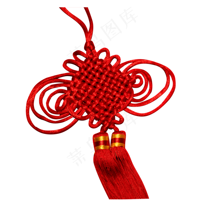 红色传统中国结元素,免抠元素(2000X2000(DPI:300))psd模版下载