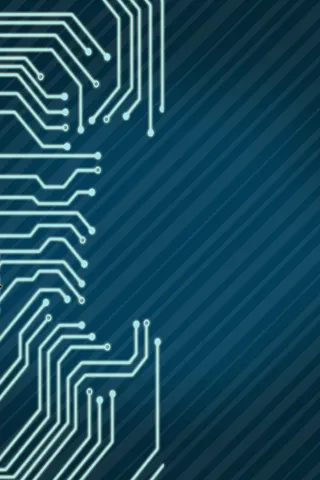 简约科技矢量图电路