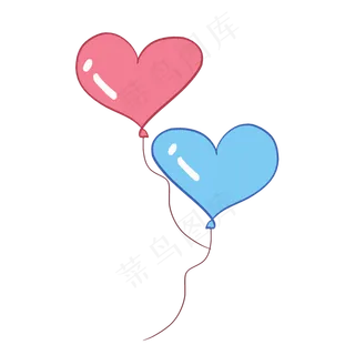 爱心气球