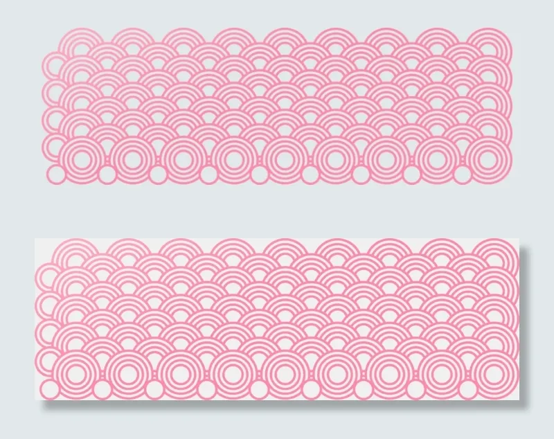 春节粉色祥云底纹,免抠元素(3609*1207px)