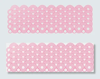 春节粉色祥云底纹,免抠元素