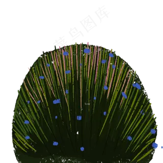 卡通春天灌木丛下载