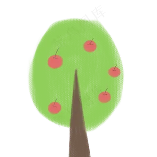 可爱苹果树