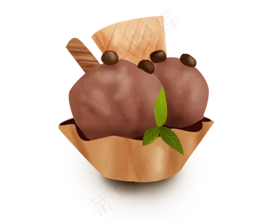 暑假夏日夏季巧克力冰淇淋素材 暑假夏日夏季巧克力冰淇淋素材