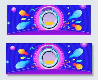 618年中大促酷炫流体渐变数码