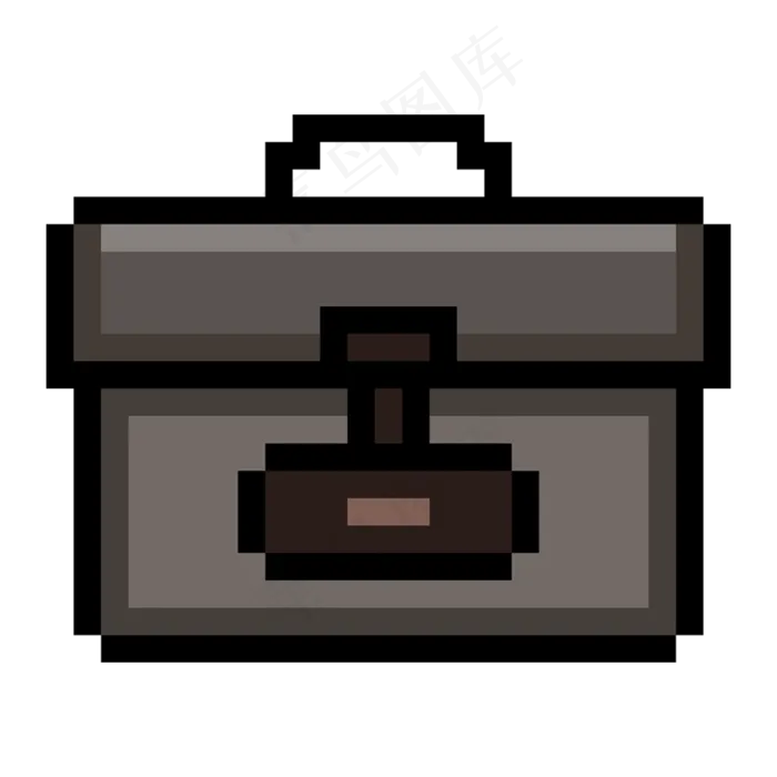 像素风格公文菜鸟图库标(2000X2000(DPI:72))psd模版下载