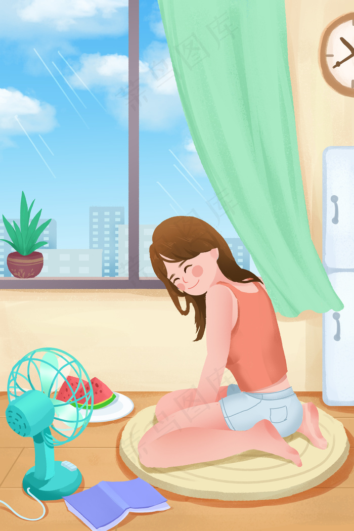 小暑大暑夏日夏景夏至