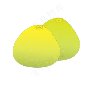 胡柚水果食物写实手绘矢量元素