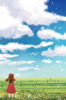 夏日天空放飞的梦想治愈系 夏日天空放飞的梦想治愈系