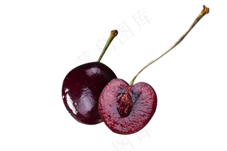 一个半水果车厘子食物