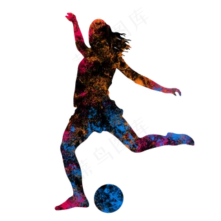 开学季足球社团招新剪影,免抠元素 开学季足球社团招新剪影,免抠元素