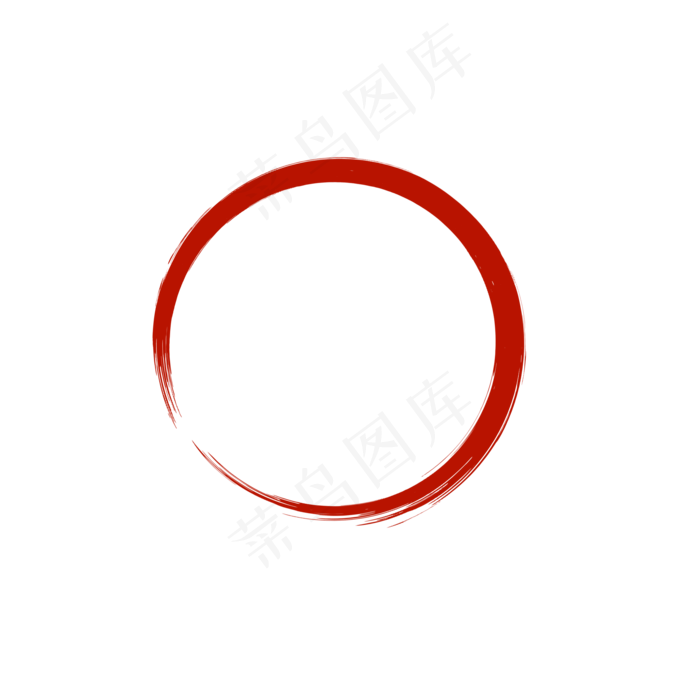 红色印章边框(2953X2953(DPI:300))psd模版下载