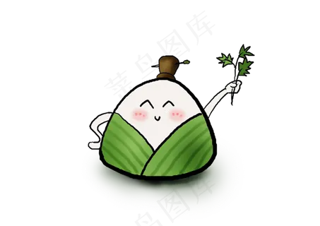 端午节可爱的Q版粽子