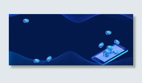 蓝色区块链科技宣传banner 蓝色区块链科技宣传banner
