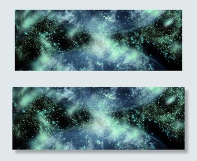 梦幻星空闪耀宇宙蓝