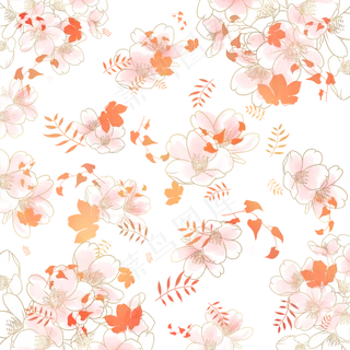 粉色印花底纹 粉色印花底纹