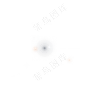 卡通点点亮光点缀,免抠元素