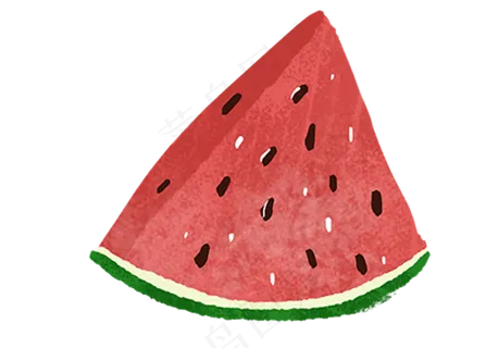 切开的夏天水果西瓜