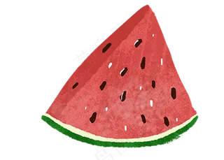 切开的夏天水果西瓜