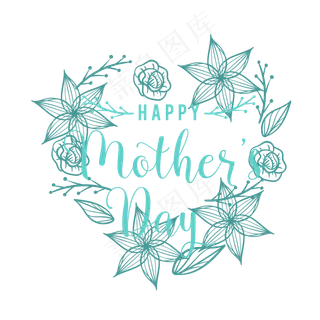 卡通卡片母亲节专用矢量素材 卡通卡片母亲节专用矢量素材