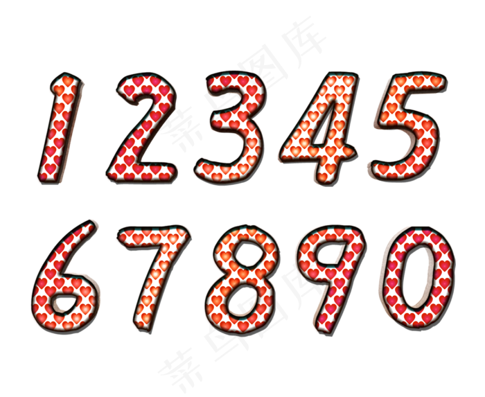 原创数字字体设计
