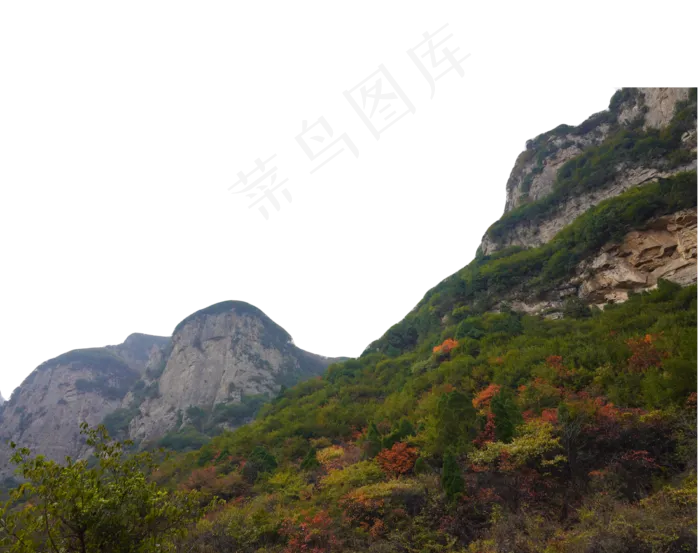 自然风景山坡,免抠元素(3800*3000px 300 dpi )