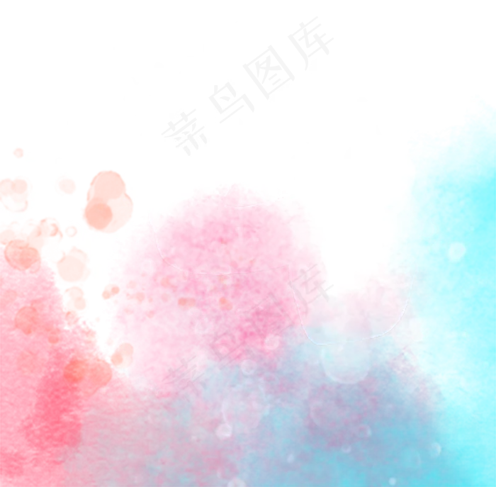 淡雅水彩墨迹10(2038X2000(DPI:300))psd模版下载