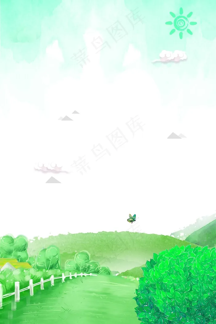 花边边框鲜花边框(4724*7086px 	      )psd模版下载