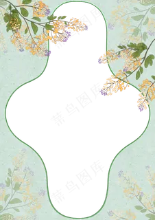 古风花卉边框 古风花卉边框