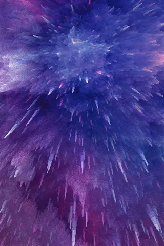 渐变抽象炫彩放射