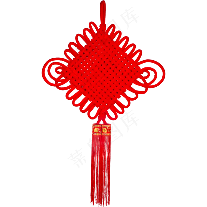 中国结装饰挂件,免抠元素