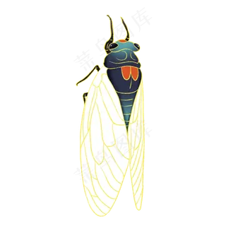 夏日国潮风知了