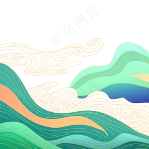 国潮山水