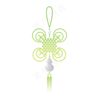 手绘中国结免抠图