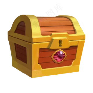 矢量双十二电商宝箱,免抠元素