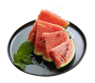 一盘西瓜