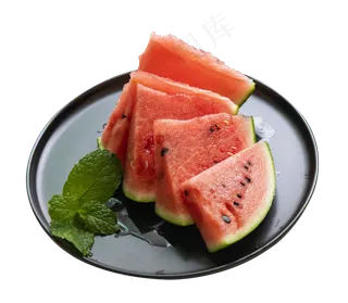 一盘西瓜