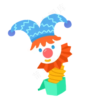 愚人节恶作剧小丑免抠PNG素材