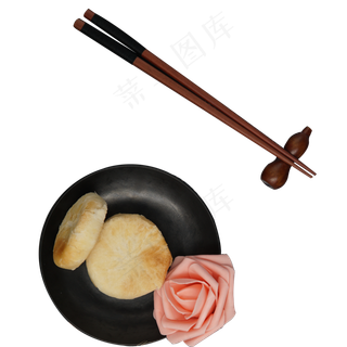 美味的早餐糕点