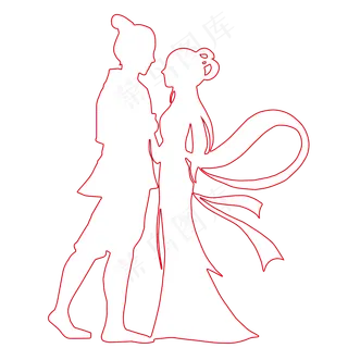 牛郎织女,免抠元素 牛郎织女,免抠元素