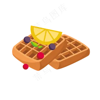 水果饼干食物元素