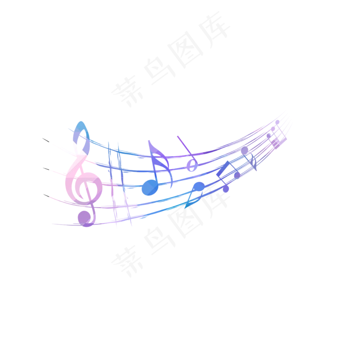 矢量创意音乐符号,免抠元素