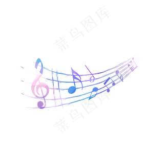 矢量创意音乐符号,免抠元素